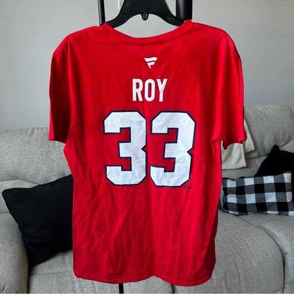 Fanatics Montreal Canadiens Patrick Roy #33 NHL Heritage Adult T-Shirt Large New - Picture 2 of 8